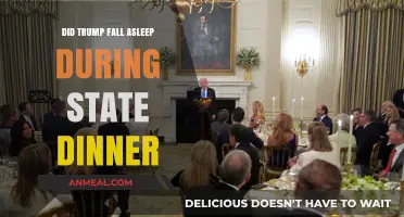 Trump's State Dinner Snooze: Fact or Fiction?