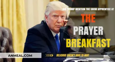 Trump's Prayer Breakfast Speech: Apprentice Mention?
