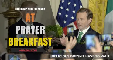 Trump's Prayer Breakfast Speech: Yemen Mention?