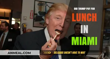 Miami Mystery: Who Picked Up the Tab for Trump's Lunch?