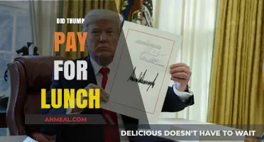 Who Picked Up the Tab? The Trump Lunch Saga Unfolds
