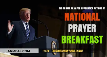 Trump's Prayer Breakfast: Apprentice Ratings Plea?