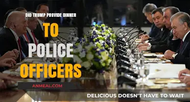 Trump's Dinner for Police Officers: Fact-Checking the Viral Story