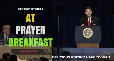 Trump's Prayer Breakfast: Savior or Self-Promotion?