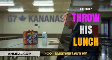 Did Trump Throw His Lunch? Unraveling the Mystery Behind the Alleged Incident