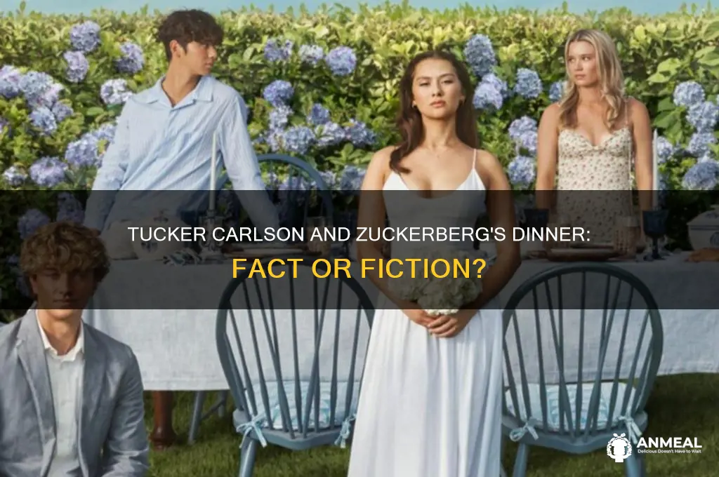 did tucker carlson take zuckerberg to dinner
