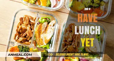 Did You Have Lunch Yet? A Midday Check-In on Nourishment and Well-Being