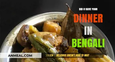 আপনি কি আপনার রাতের খাবার খেয়েছেন? একটি বাংলা সংস্কৃতির গল্প