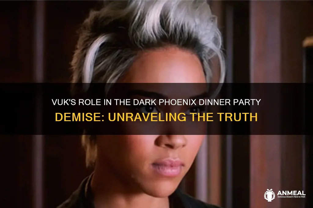 did vuk kill the dinner party in dark phoenix