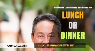Walter Cunningham's Lunch or Dinner Invite: Unraveling the Mystery