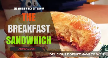 Why Did Which Wich Drop Breakfast Sandwiches?
