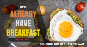 Start Your Day Right: Did You Already Have Breakfast?