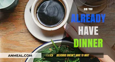 Did You Already Have Dinner? Exploring Evening Meal Habits and Trends