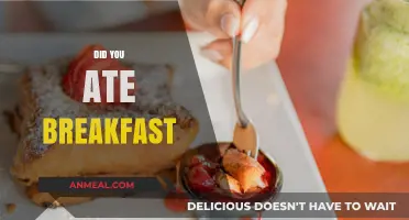 Did You Eat Breakfast? The Morning Meal's Impact on Your Day
