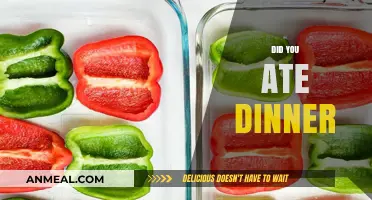 Did You Eat Dinner? Exploring the Importance of Evening Meals