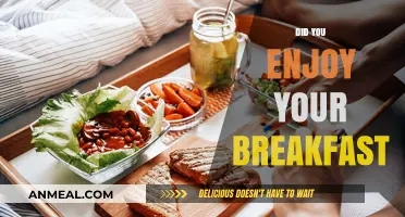 Savoring the Morning: Did You Enjoy Your Breakfast Today?