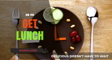 Did You Get Lunch Today? A Midday Check-In for Busy Lives