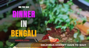Did You Have Dinner in Bengali? Exploring Culinary Traditions and Flavors