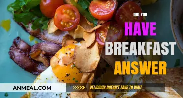 Did You Have Breakfast? Exploring the Importance of Morning Meals