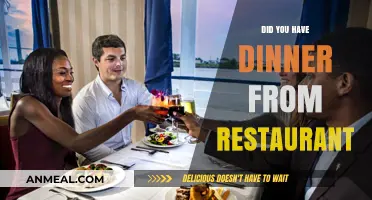 Dining Out: Reflecting on Your Recent Restaurant Dinner Experience