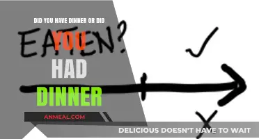 Did You Have Dinner or Did You Had Dinner? Grammar Explained