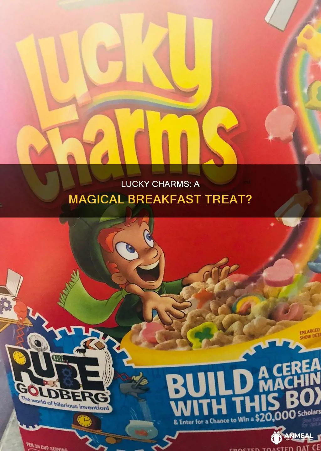 did you have lucky charms for breakfast