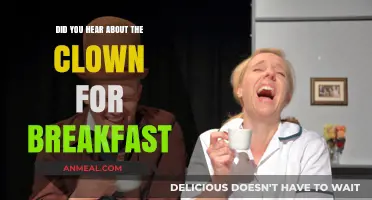The Clown Breakfast: A Morning of Laughter and Fun