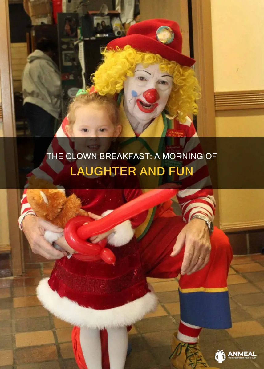 did you hear about the clown for breakfast