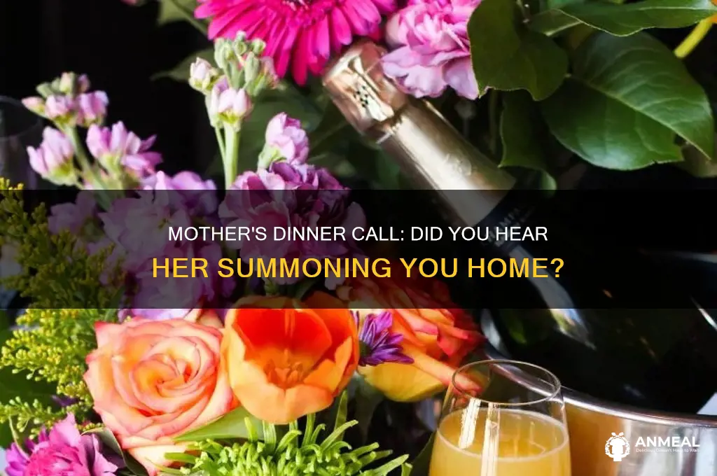 did you hear mother calling you to dinner