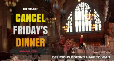 Why I Had to Cancel Friday's Dinner: A Personal Update