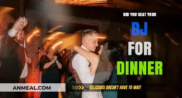 Should You Seat Your DJ at the Wedding Dinner? Pros and Cons
