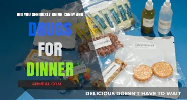 Candy, Drugs, and Dinner: A Seriously Awkward Combination