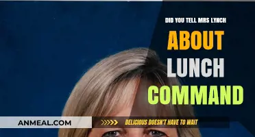 Lunch Command Chronicles: The Mrs. Lynch Episode