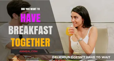 Breakfast Dates: Together, We Can Start Our Day