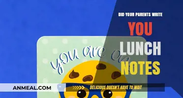 Nostalgic Lunch Notes: A Glimpse into Parental Love and Care