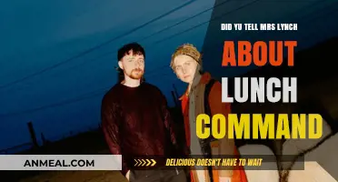 Lunch Command Chronicles: Mrs. Lynch's Surprising Revelation