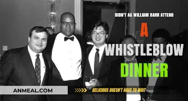 Did AG William Barr Attend a Whistleblowers Dinner? Uncovering the Truth
