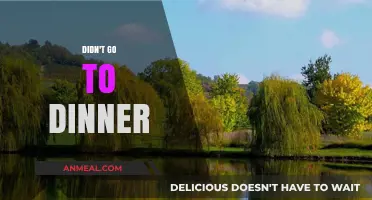 Why I Skipped Dinner: A Personal Reflection on Missing Out