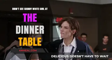Missing at Dinner: The Absence of the Skinny White Girl