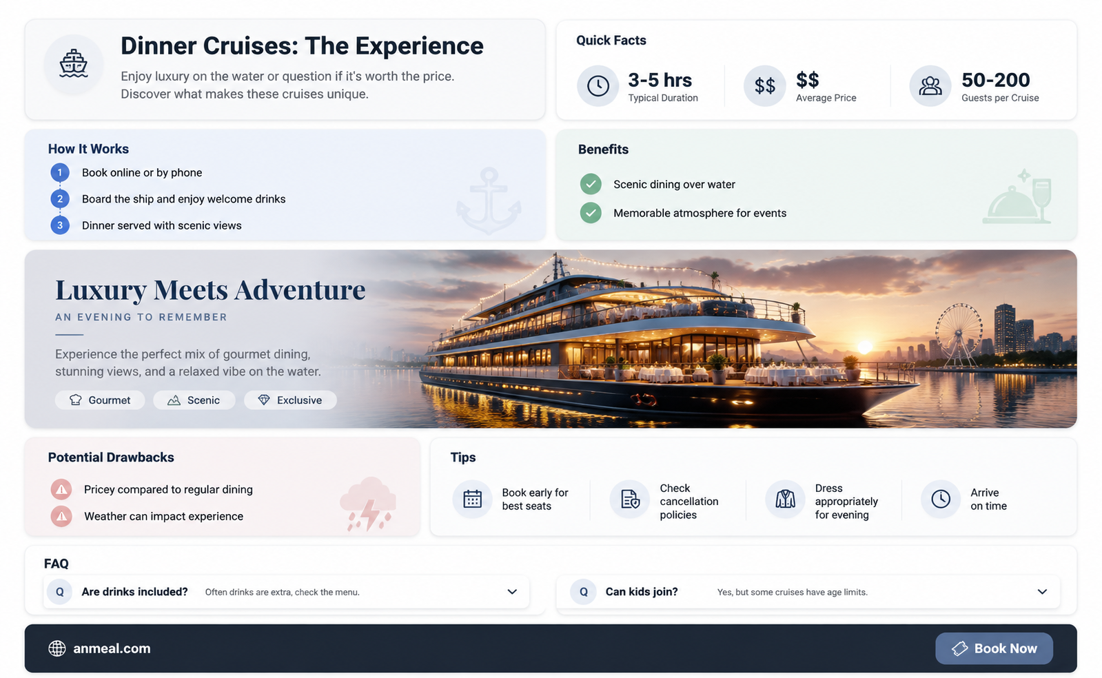 are dinner cruises worth it