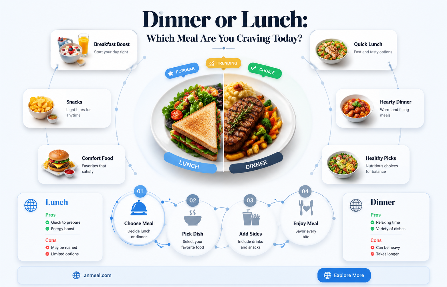are you coming for diner or a lunch