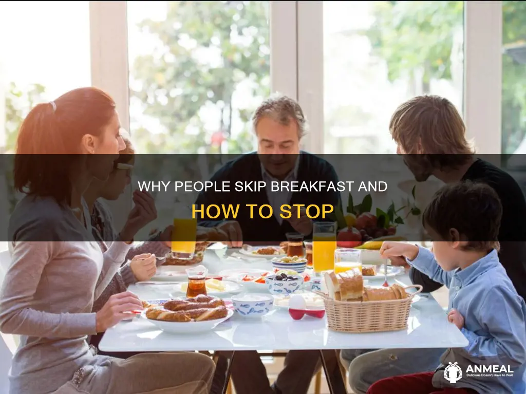 do a lot of people skip breakfast