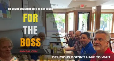 Should Admin Assistants Buy Lunch for Their Bosses?