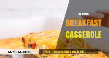 Easy Make-Ahead Breakfast Casserole: Stress-Free Morning Meal Prep Ideas