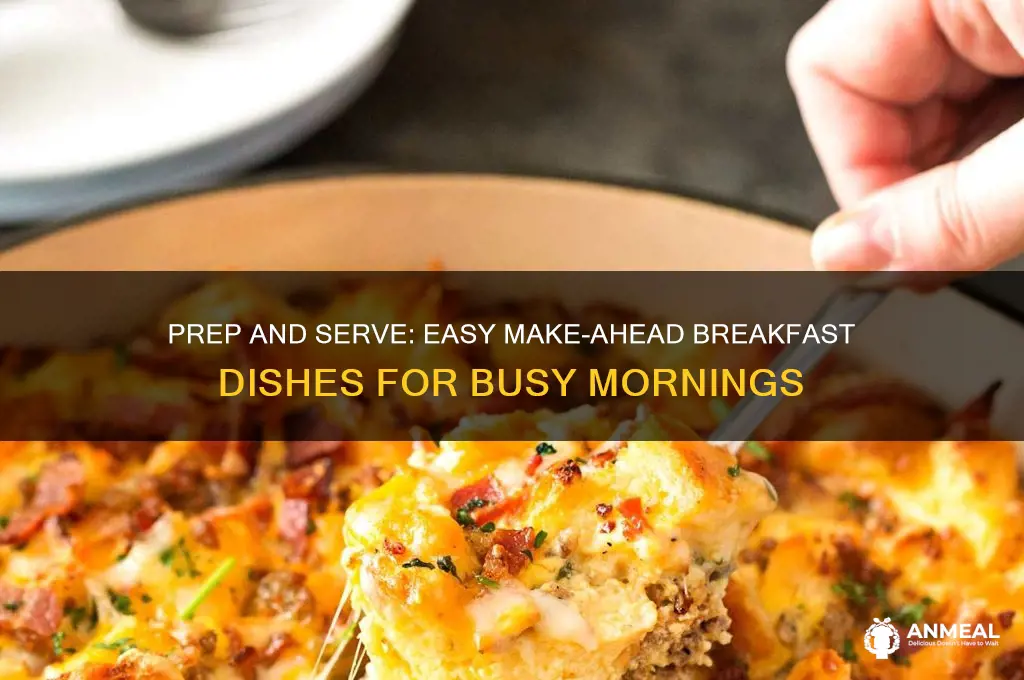 do ahead breakfast dishes