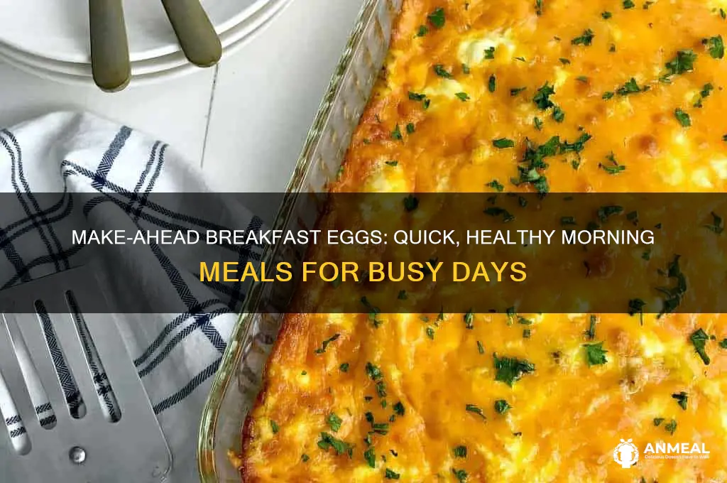 do ahead breakfast eggs
