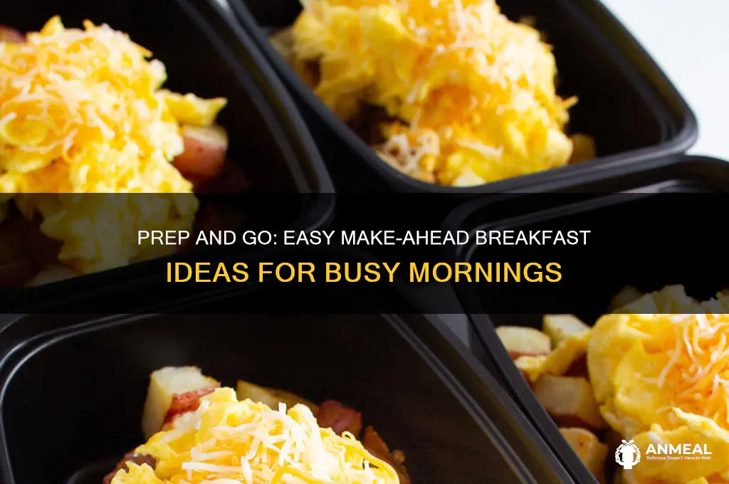 do ahead breakfast ideas