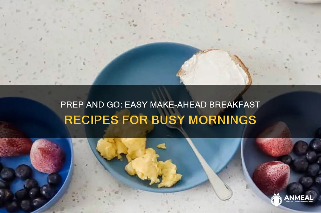 do ahead breakfast recipes