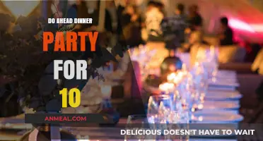 Stress-Free Dinner Party: 10-Guest Make-Ahead Menu Ideas & Tips