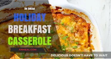 Make-Ahead Holiday Breakfast Casserole: Stress-Free Morning Feast Ideas